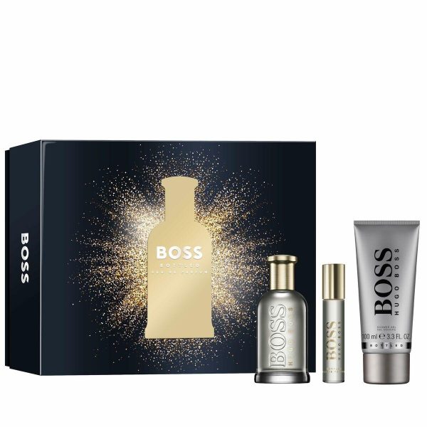 Parfume sæt til mænd Hugo Boss EDP Boss Bottled 3 Dele