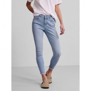 Pieces dame jeans PCDELLY - Light Blue Denim