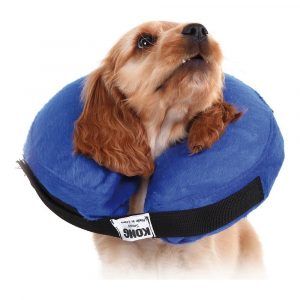 Recovery Collar til hunde KVP Kong Cloud Blå Oppustelig (25-33 cm)