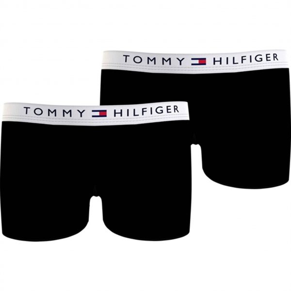 Tommy Hilfiger Underbukser 2-Pak Black / Black - Str. 10-12 år