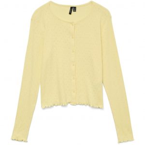 VERO MODA dame cardigan VMISA - Mellow Yellow