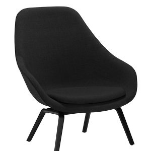 About a Lounge Chair AAL 93, high fra Hay (Steelcut, Lakeret eg)