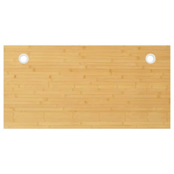 Bordplade til skrivebord 110x55x1,5 cm bambus