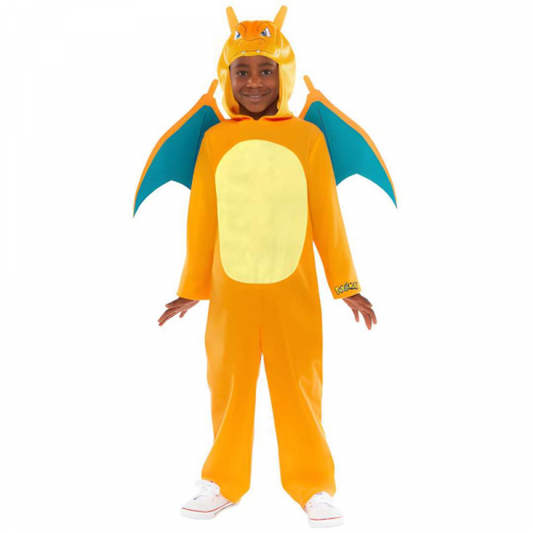 Charizard børnekostume 128-140 cm