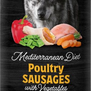 Eldorado - AlphaSpirit Mediterranean Poultry pølse (fjerkræ) 350g - Hundefoder - Alt til Hunden