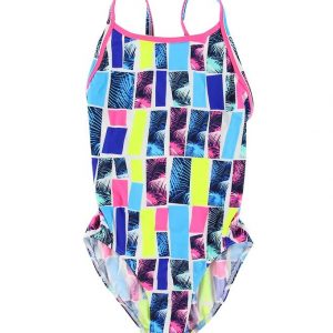 Funkita Badedragt - Diamond Back - UV50+ - Palm Bar