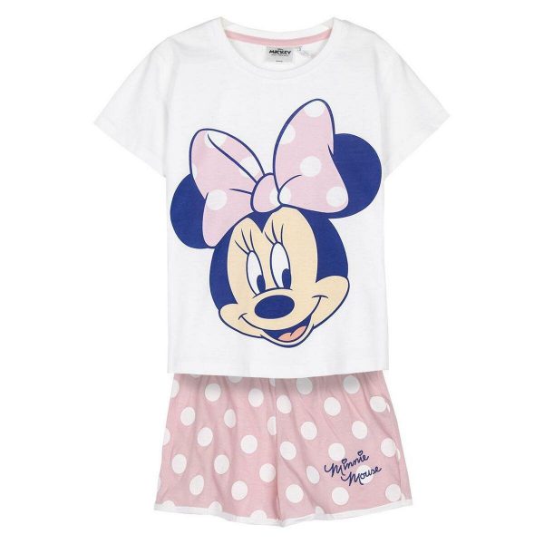 Nattøj Børns Minnie Mouse Pink 4 år