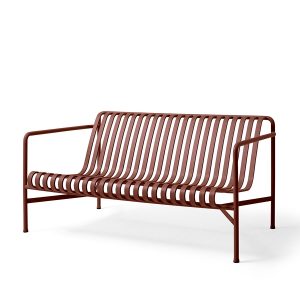 Palissade Lounge Sofa, iron red fra Hay