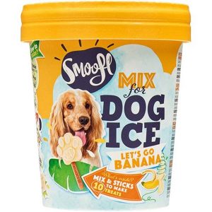 Smoofl Dog Ice Mix 160 g with banana