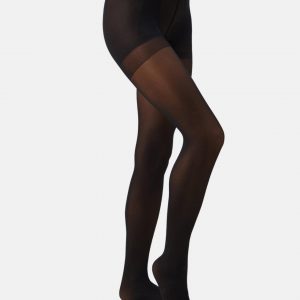 Swedish stockings | Anna control top thights (40 Denier) - 34 / Sort