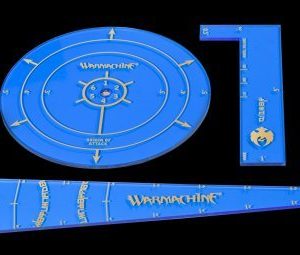 WARMACHINE Mk II: Cygnar Template Set - PIP-91130