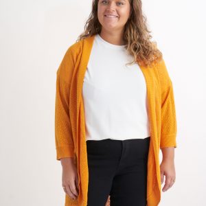 Adia - Cardigan - Adbritta - Cumquat Orange - Xs/38-40