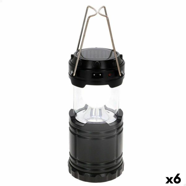 Camping-lampe Aktive Sort (6 enheder)
