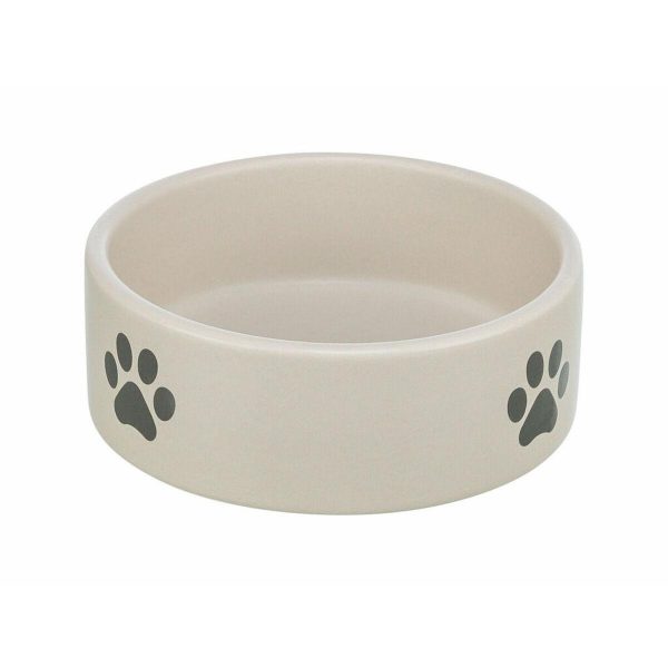 Hund Feeder Trixie Grå Lysegrå Ø 20 cm 1,4 L