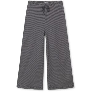 Mads Nørgaard Parisian Night/Vanilla Ice 2X2 Cotton Stripe Verona Bukser - Str. 16