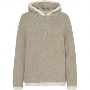 Marta du Chateau dame strik MdcCoralie 24586 - Beige/white