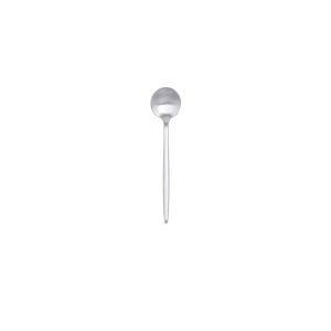 Sæt med skeer Bidasoa Fosil Metal Stål 14 x 3 x 2 cm Kaffe (6 enheder)