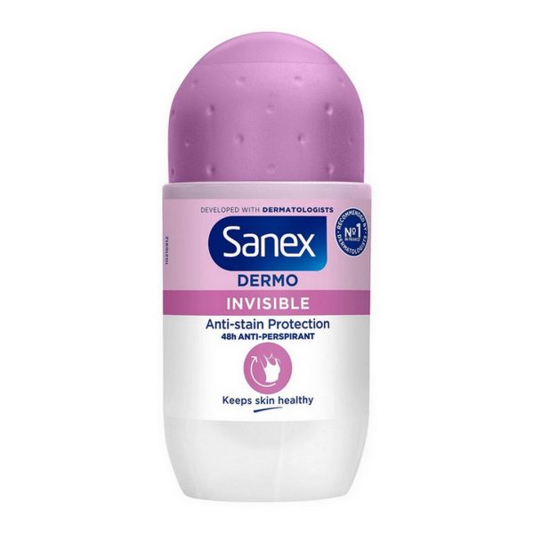 Sanex - Invisible Roll-On Deodorant - 50 ml