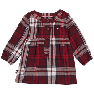 Tommy Hilfiger Kjole - Baby Tommy Tartan - Multi Check