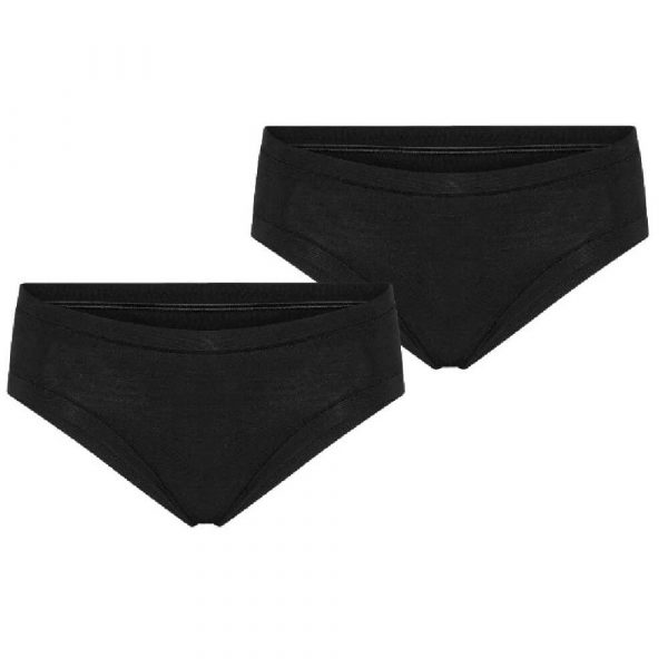 2-pak bambus hipster trusser, sort, str. 2XL