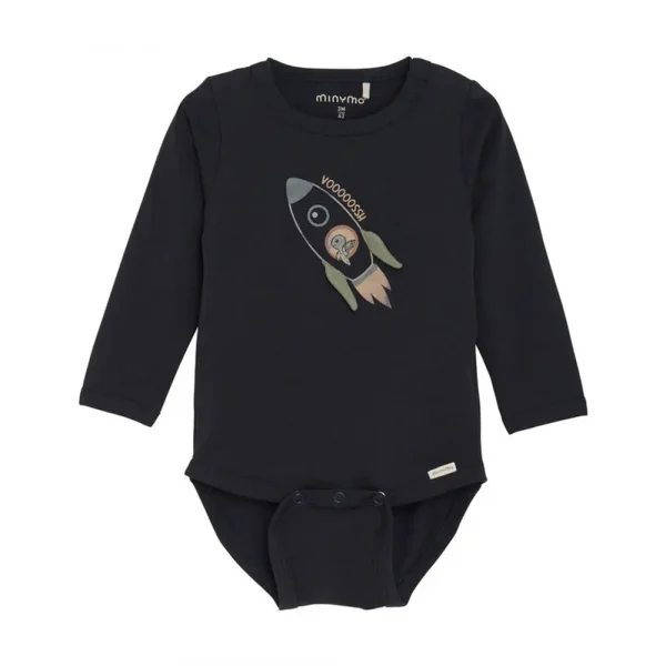 Body langærmet - Dark Navy - 56