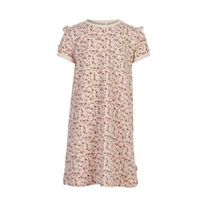 CeLaVi - Nightdress Natkjole AOP - Marshmallow White - 90