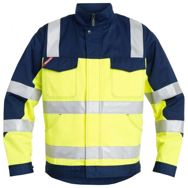 Fe-engel En 20471 Jakke - Gul/marine-xs