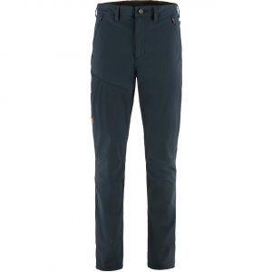 Fjällräven Mens Abisko Trail Stretch Trousers (Blå (DARK NAVY/555) 46)