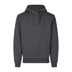 Id Sweatshirt Med Hætte 0636 Koks Grå