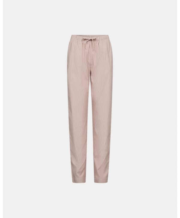 JBS Of Denmark Women stribet bambus pyjamas bukser i rose til kvinder