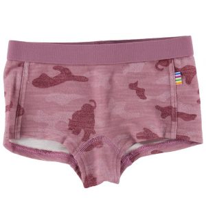 Joha Hipsters - Uld/Bambus - Rose Aop