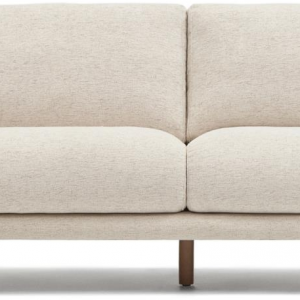 Karin, 3-personers sofa, beige, H92x231x97 cm, stof