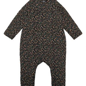 Petit by Sofie Schnoor Heldragt - Fiola - Sort m. Blomster