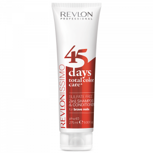 Revlon 45 Days 2in1 Shampoo & Conditioner Red 275 ml.