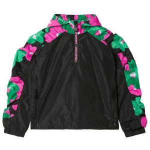 Stella McCartney Kids Jakke - Sort m. Blomster