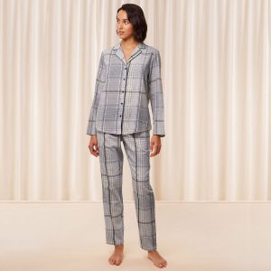 Triumph Boyfriend pyjamas, blå, Størrelse: 46, Dame