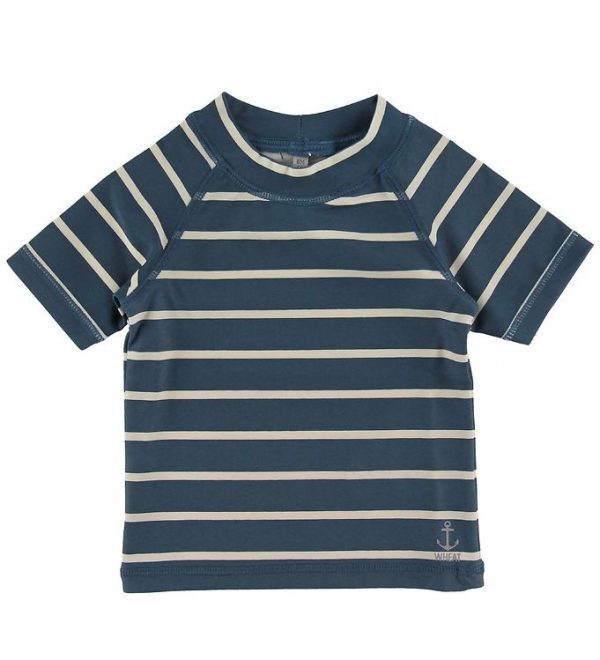 Wheat Badebluse - UV50+ - Jackie SS - Indigo