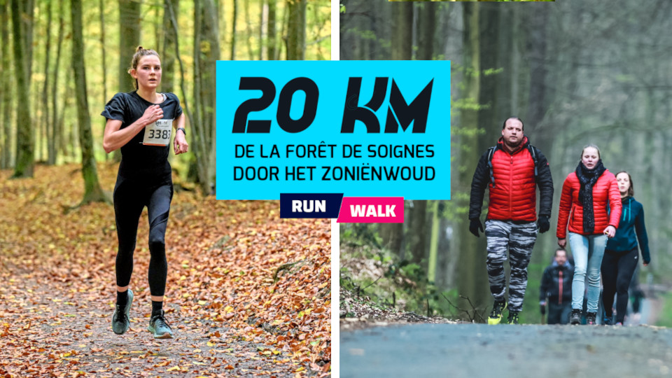 20km door het Zoniënwoud