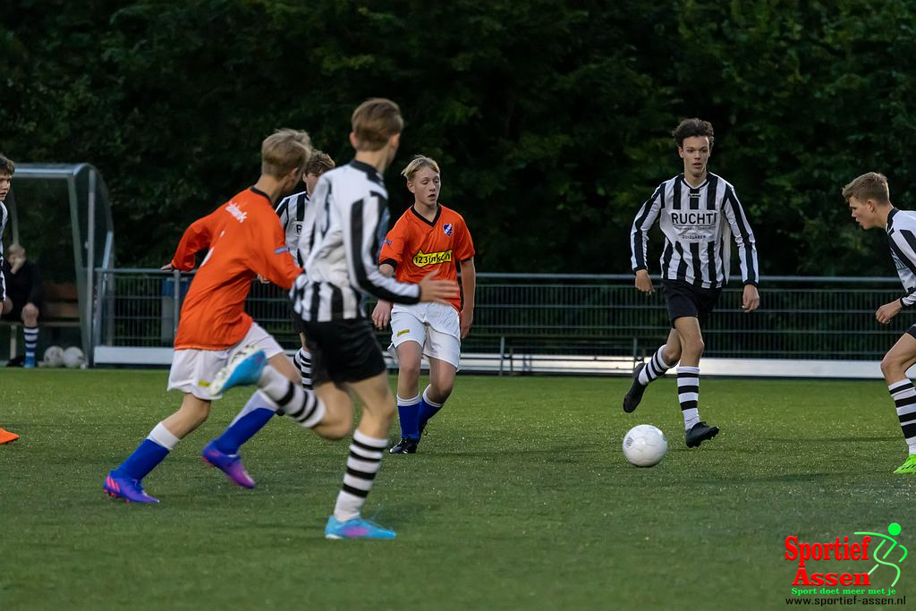 LEO JO17 - 2 vs FC Zuidlaren JO17-3 27 september 2022 - © Gino Wiemann