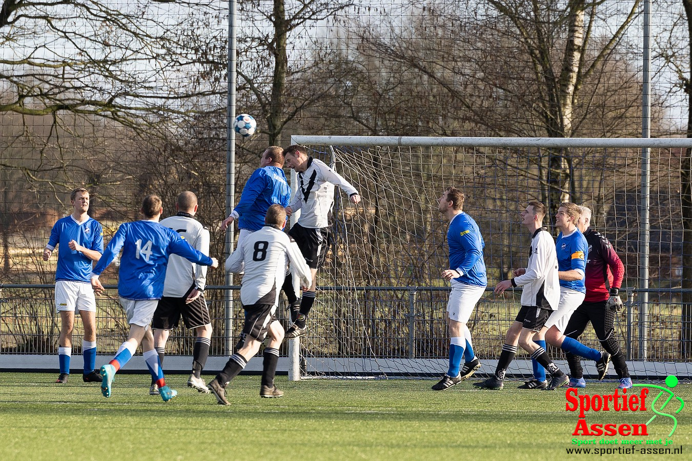 VV LEO 4 vs Rolder Boys 4 19 februari 2023 - © Gino Wiemann