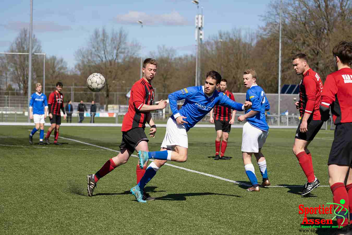 VV LEO 2 vs Zuidwolde 2 2 april 2023 - © Gino Wiemann