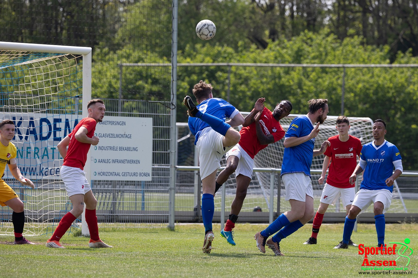 VV LEO 1 vs Groningerboys 1 21 mei 2023VV LEO 1 vs Groningerboys 1 21 mei 2023 - © Gino Wiemann