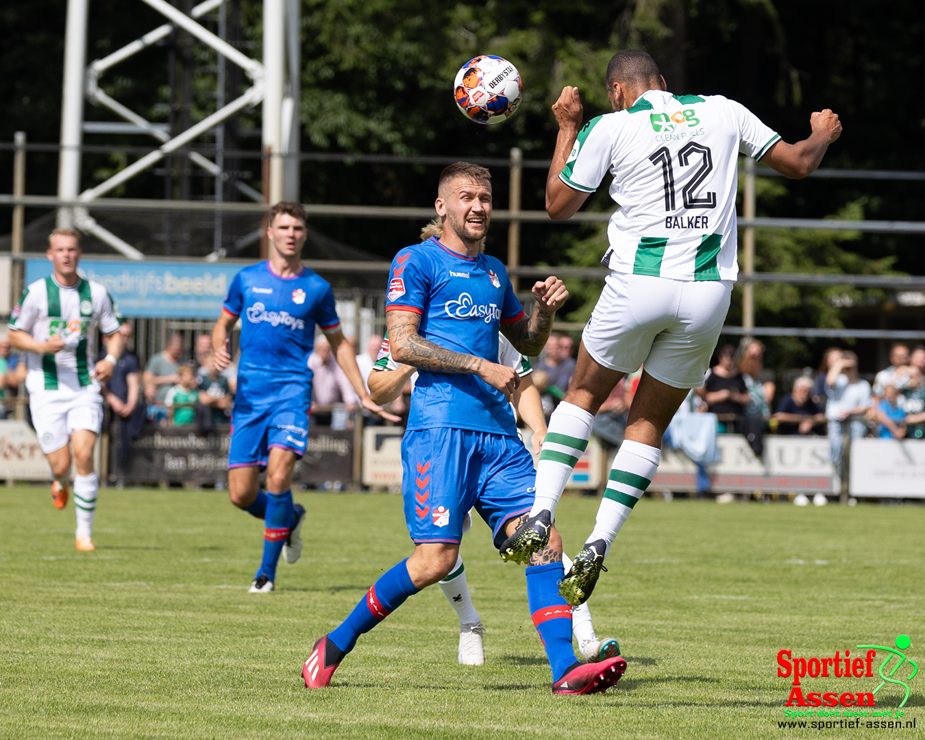 FC Groningen - FC Emmen bij Rolder boys 29 juli 2023 - © Gino Wiemann