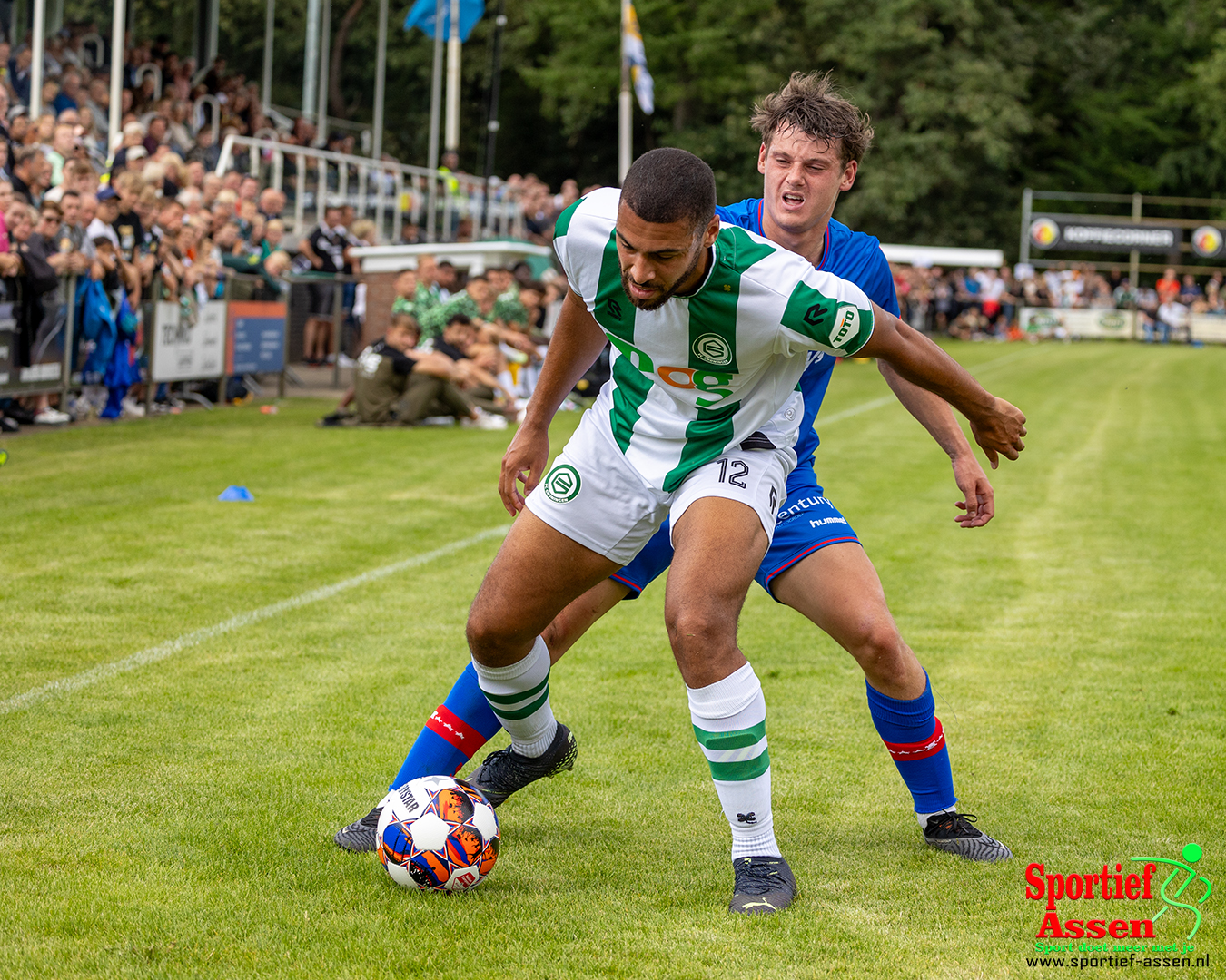 FC Groningen - FC Emmen bij Rolder boys 29 juli 2023 - Â© Gino Wiemann