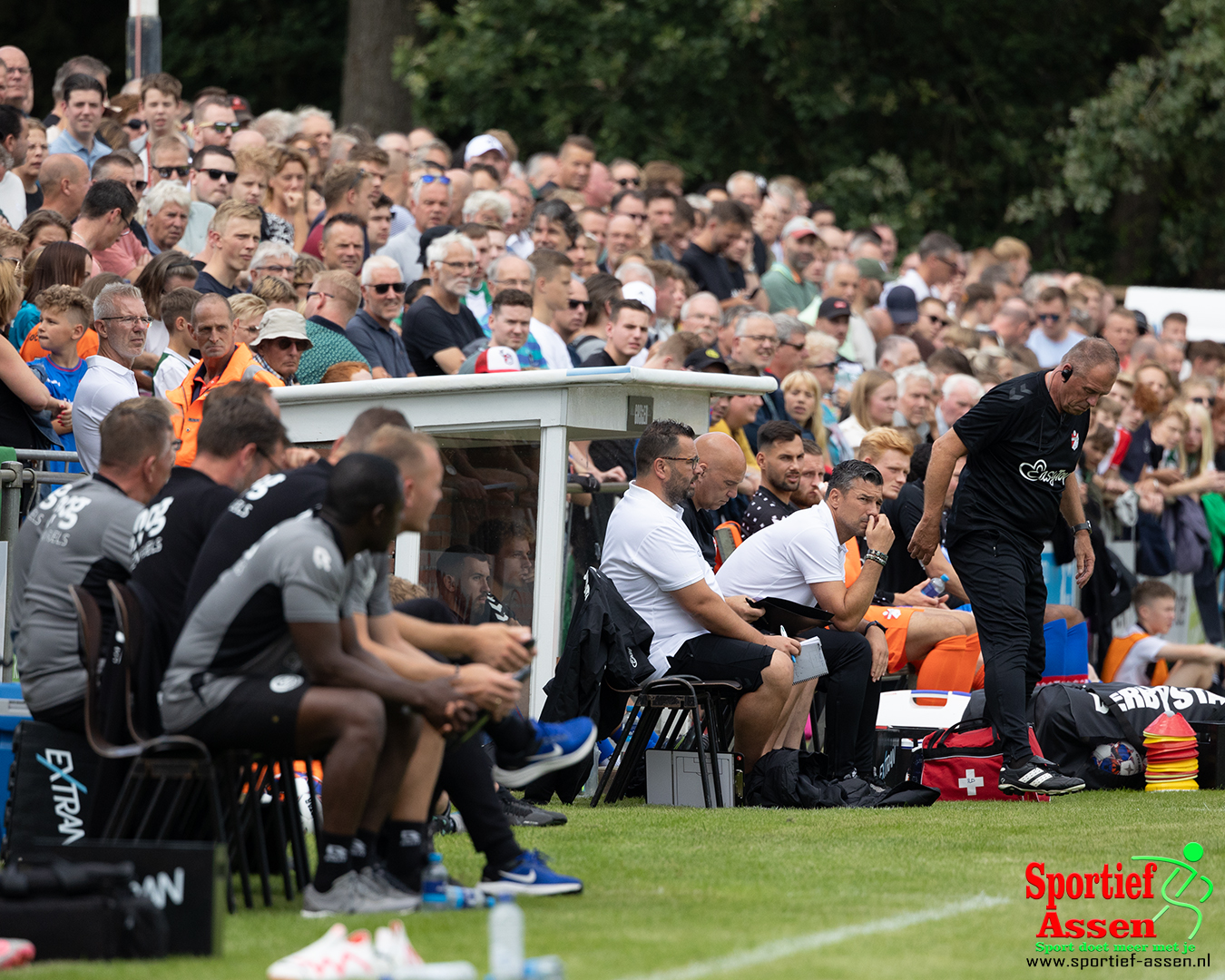 FC Groningen - FC Emmen bij Rolder boys 29 juli 2023 - © Gino Wiemann