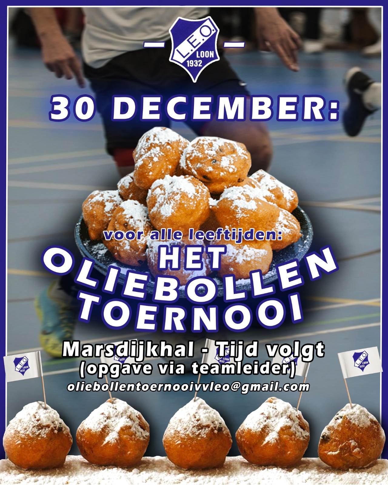 VV LEO Oliebollentoernooi 30 december 2023