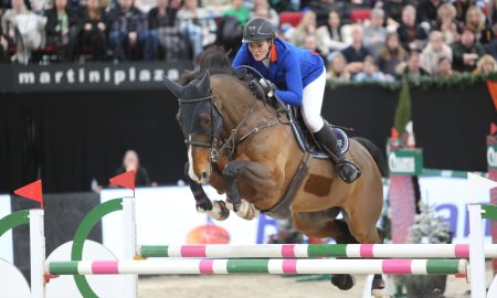 Marriët Smit Hoekstra met Duco Z op weg naar de zege Foto Mariol Middel