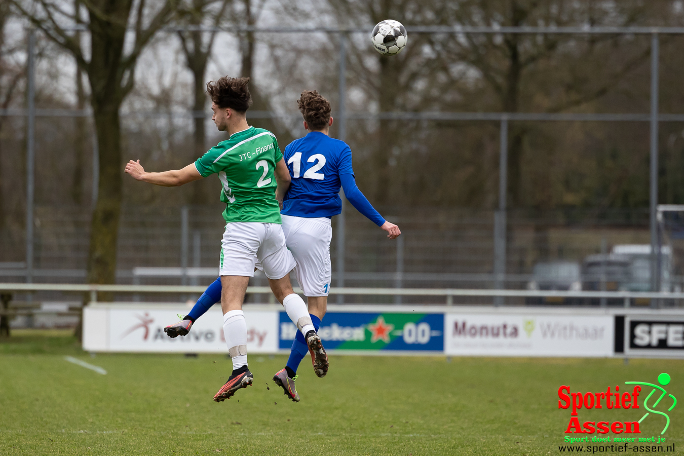 VV LEO 1 vs Borger 1 3 februari 2024 - © Gino Wiemann