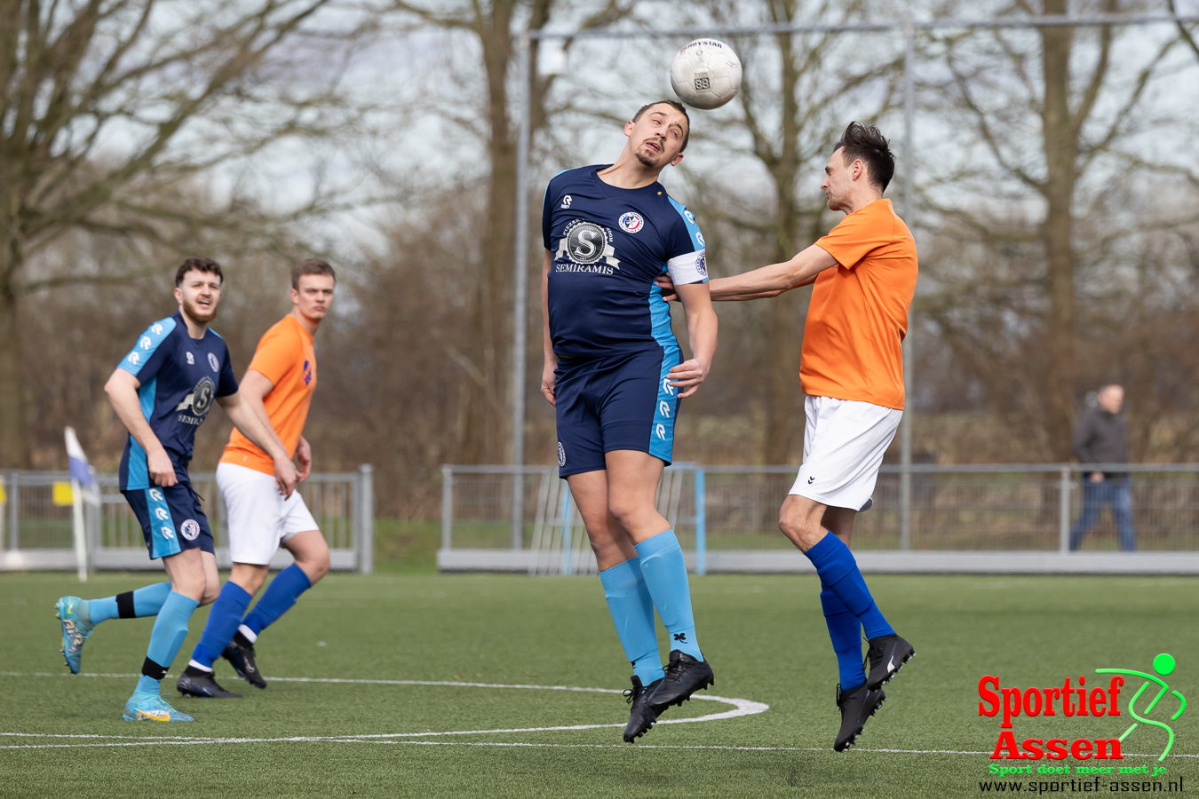 VV LEO 2 vs FC Amboina 3 17 februari 2024 - © Gino Wiemann