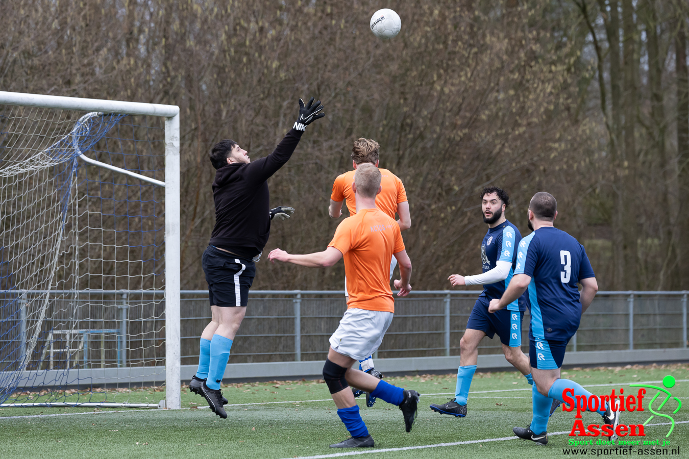 VV LEO 2 vs FC Amboina 3 17 februari 2024 - © Gino Wiemann